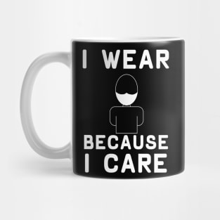 Wear Because You Care Dark Mug